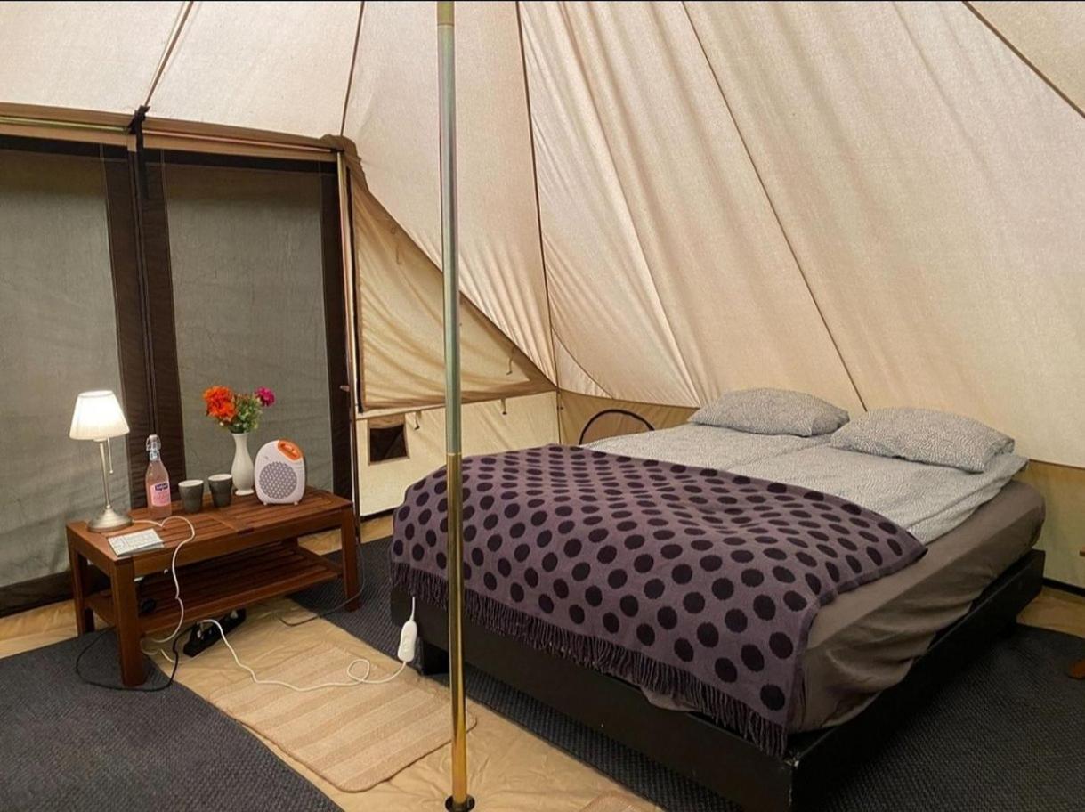 Godaland Glamping 크볼스뵈들뤼르 외부 사진