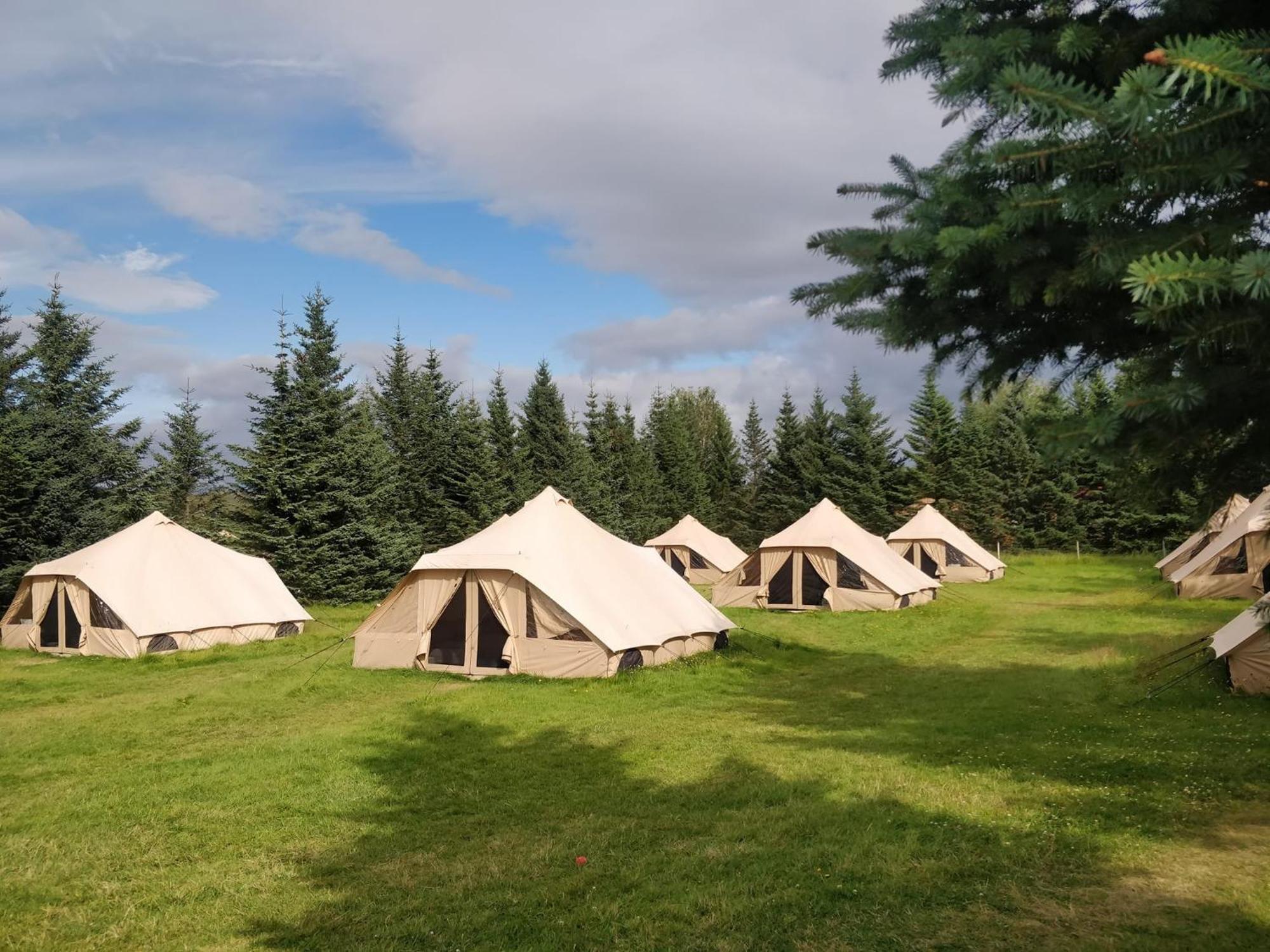 Godaland Glamping 크볼스뵈들뤼르 외부 사진