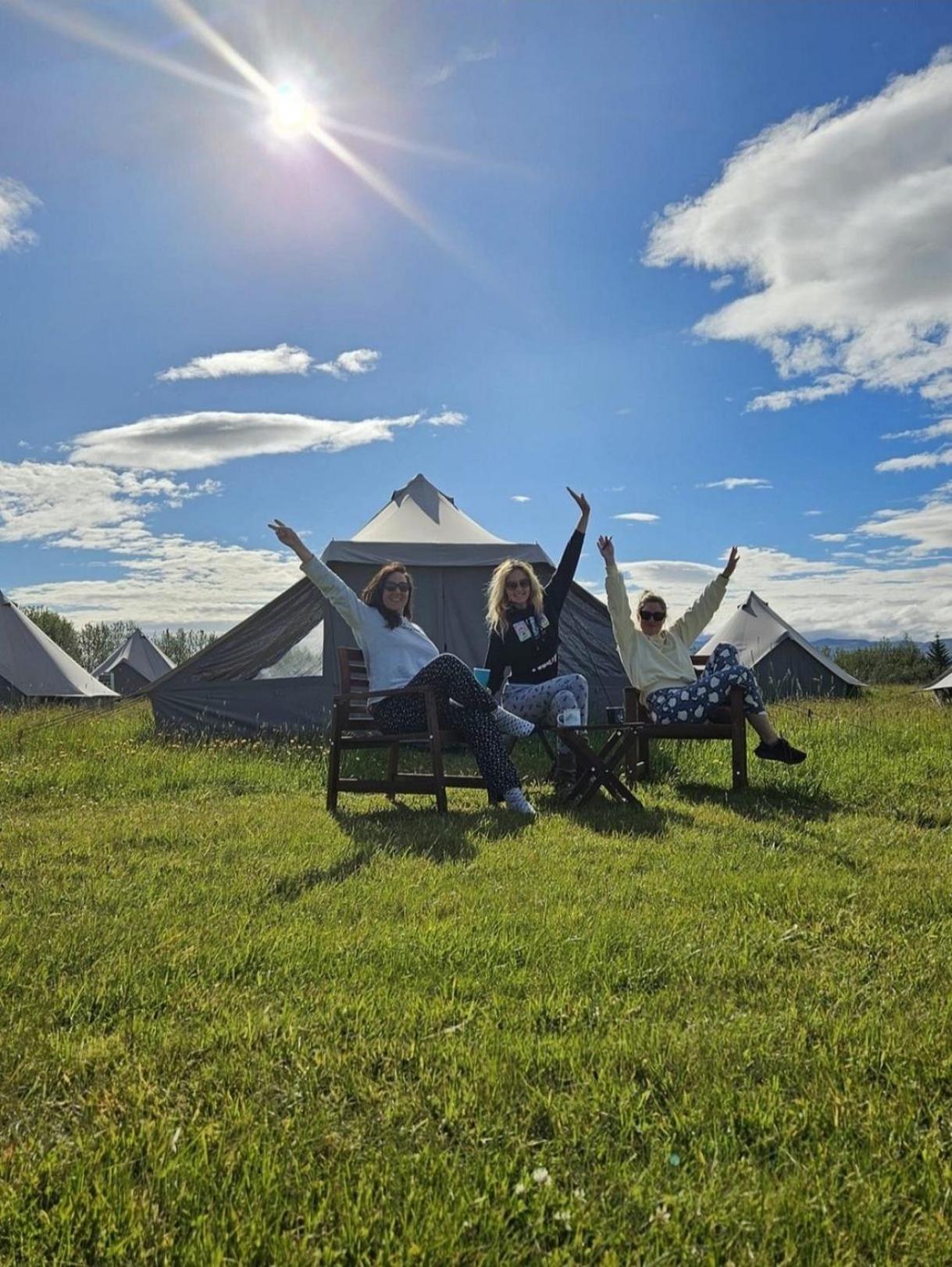 Godaland Glamping 크볼스뵈들뤼르 외부 사진