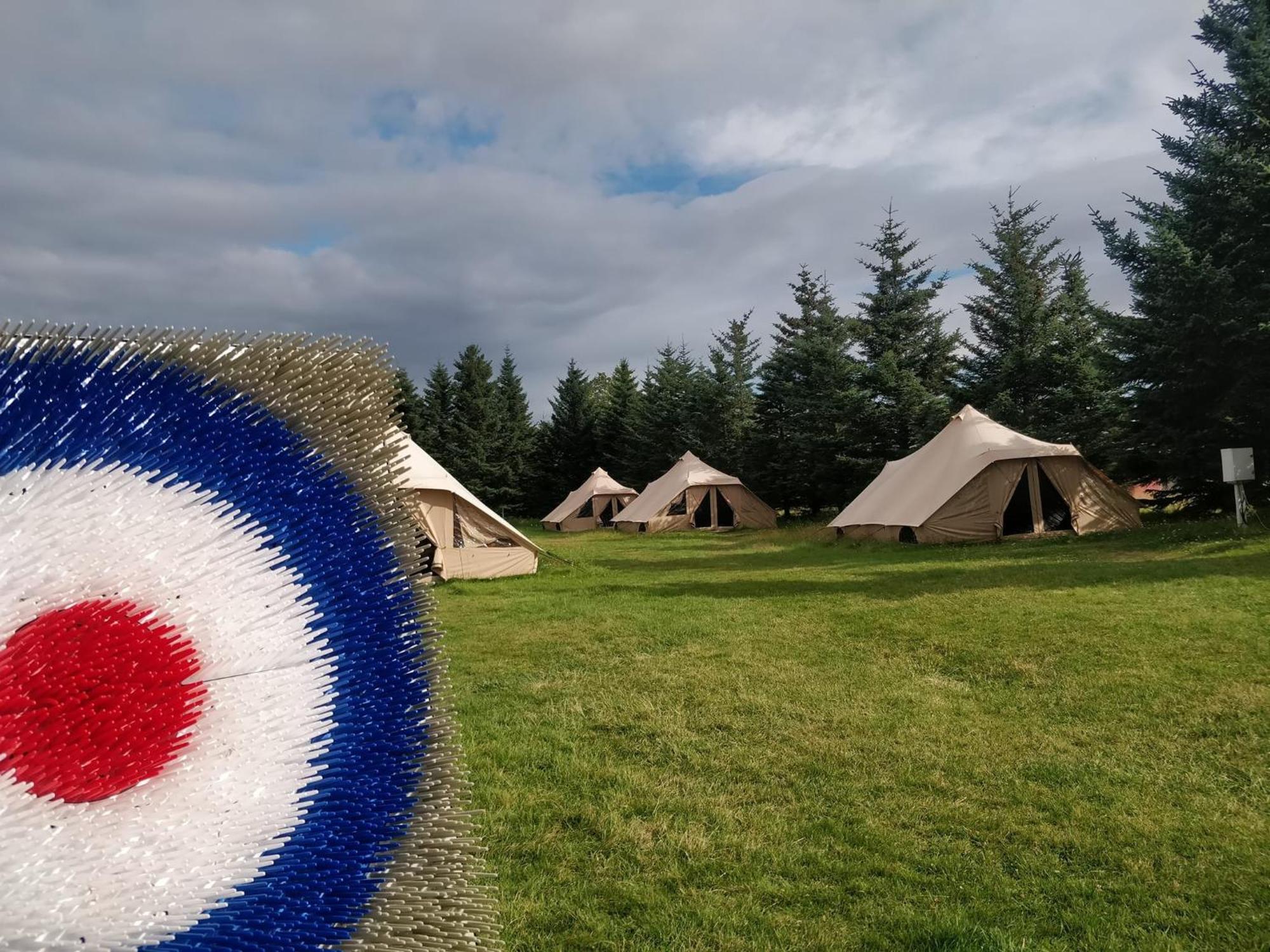 Godaland Glamping 크볼스뵈들뤼르 외부 사진