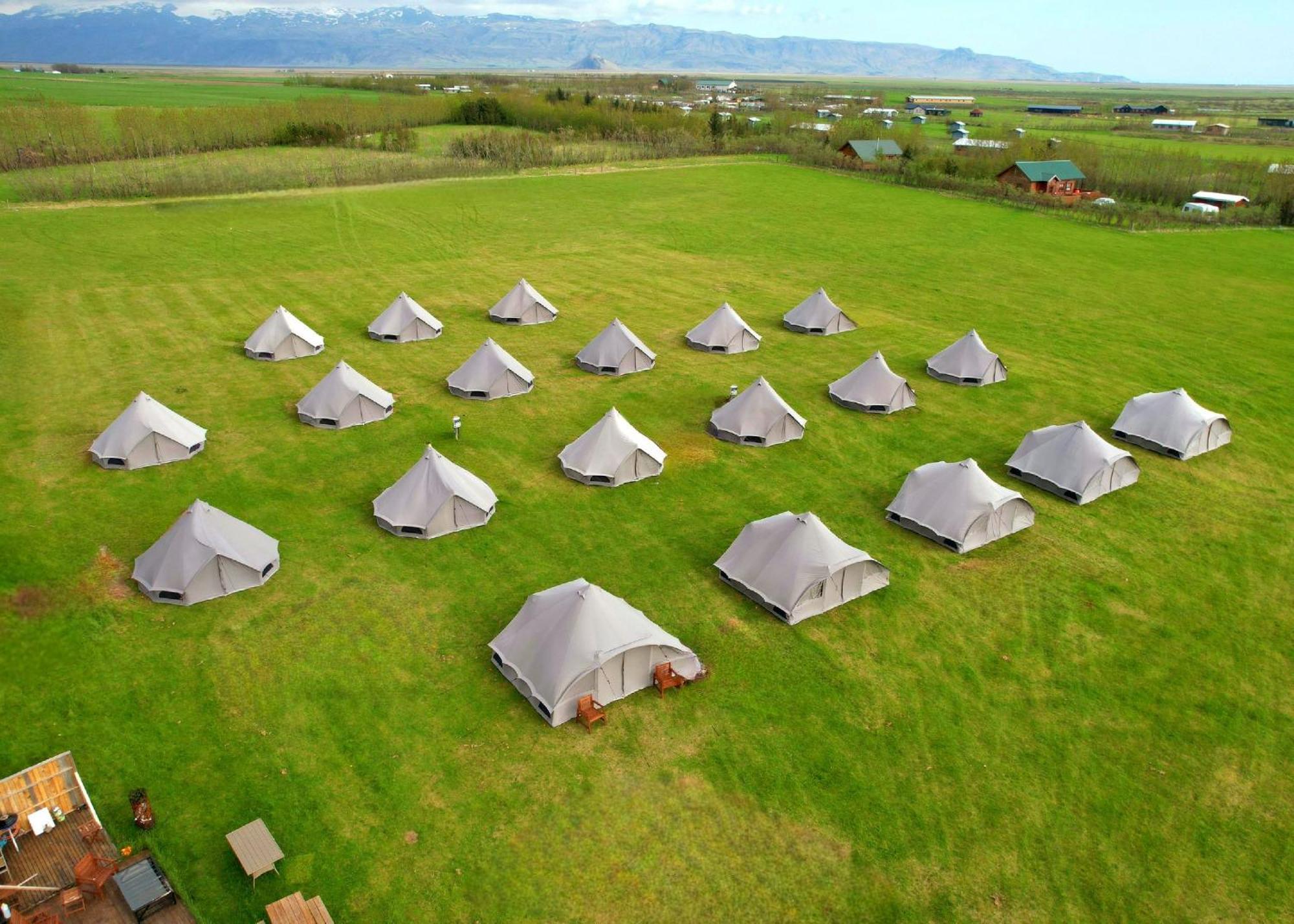 Godaland Glamping 크볼스뵈들뤼르 외부 사진