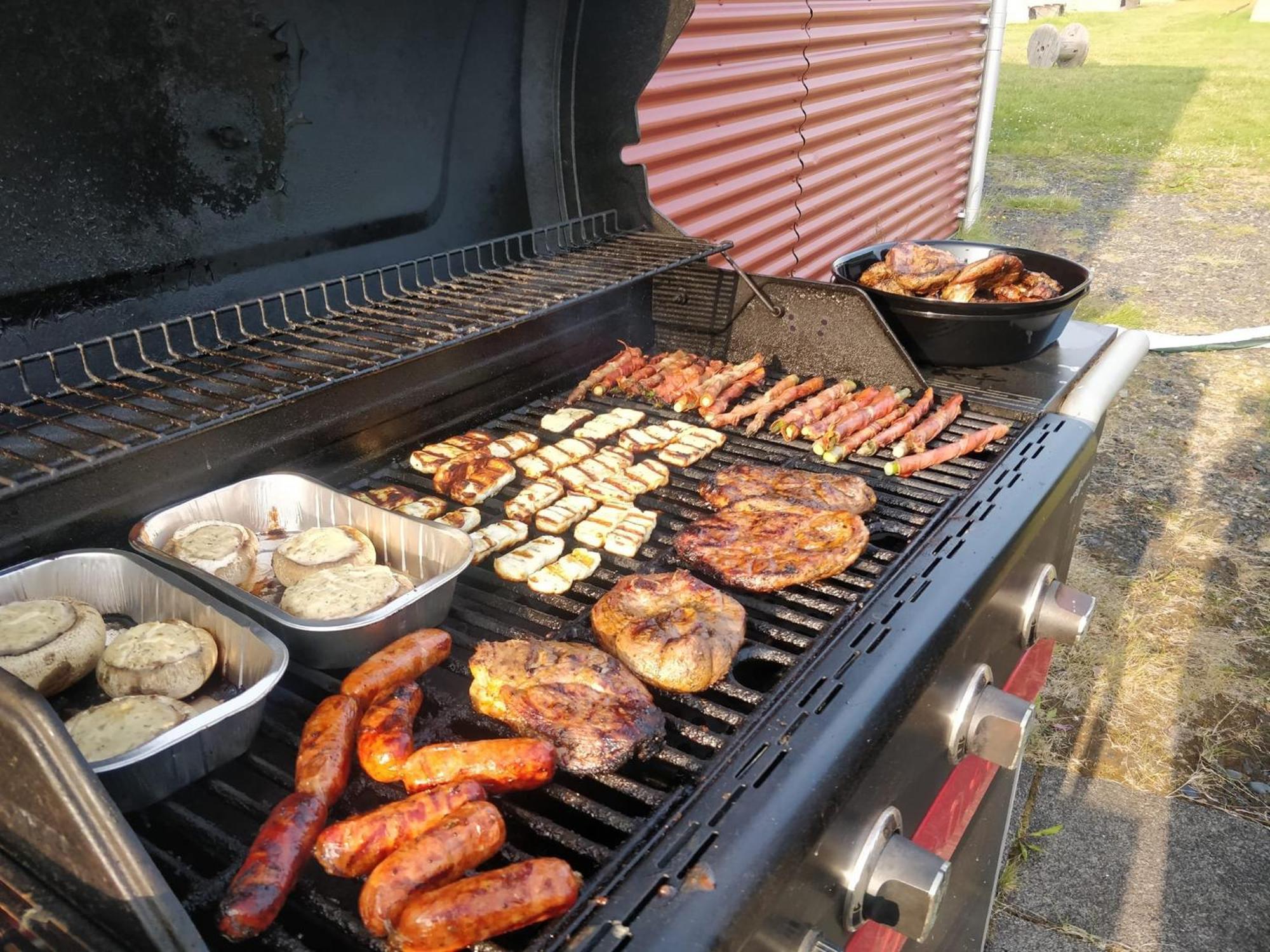 Godaland Glamping 크볼스뵈들뤼르 외부 사진